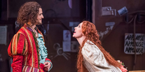 Quirijn de Lang and Stephanie Corley in Opera North’s production of Cole Porter’s Kiss Me, Kate (Photo: Tristram Kenton)