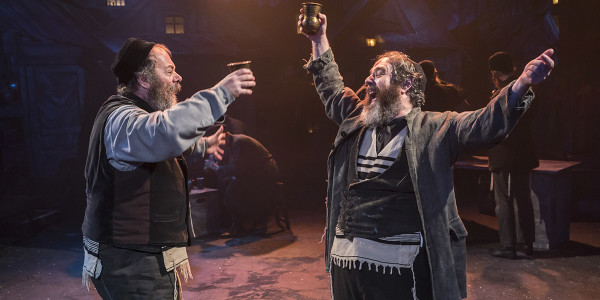 Dermot Canavan and Andy Nyman in Fiddler On The Roof at the Menier Chocolate Factory (Photo: Johan Persson)