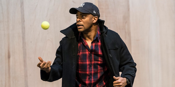 Oliver Alvin-Wilson in The Twilight Zone rehearsals (Photo: Johan Persson)