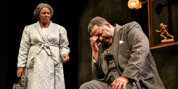 Sharon D Clarke and Wendell Piece in Death Of A Salesman (Photo: Brinkhoff/Mogenburg)