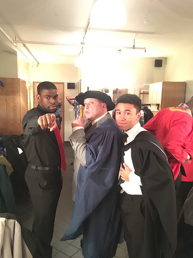 Hamlet backstage diary: the next big boy band