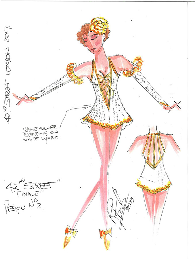 42nd Street costumes (Credit: Roger Kirk)