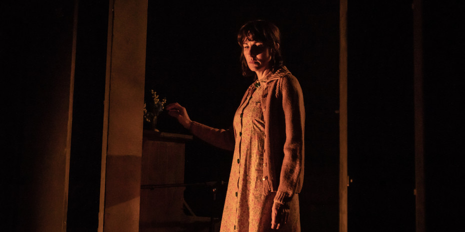 Tamsin Greig in Pinter Three. Photo credit Marc Brenner