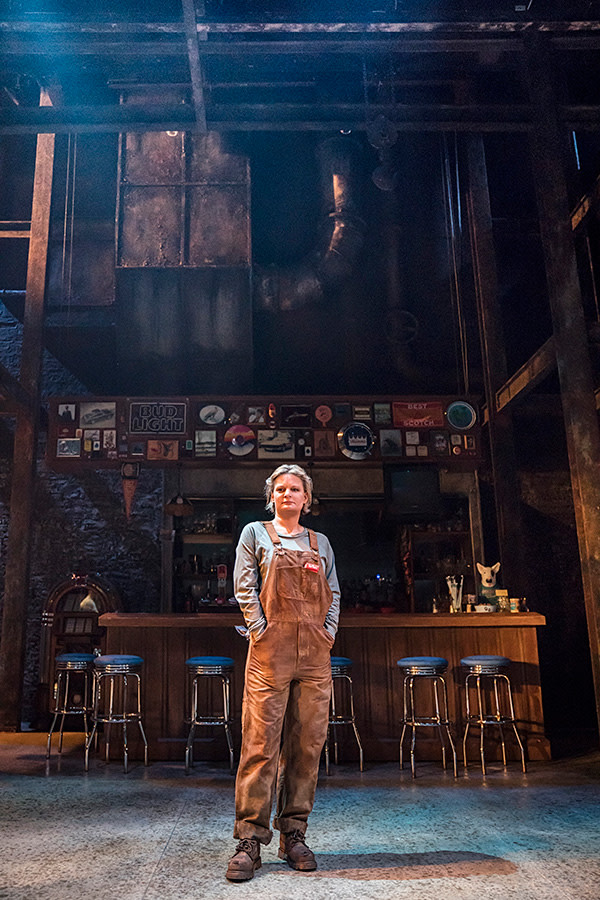 Martha Plimpton (Tracey) in Sweat at the Donmar Warehouse (Photo: Johan Persson)