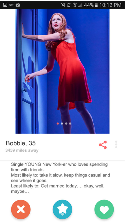 Bobbie's Tinder Profile, Company