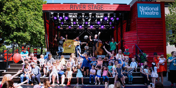 The National Theatre's River Stage Festival (Photo: James Bellorini)
