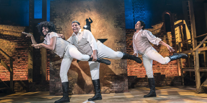 Spamilton at the Menier Chocolate Factory (Photo: Johan Persson)