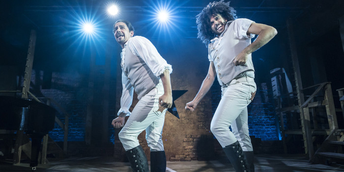 Spamilton at the Menier Chocolate Factory (Photo: Johan Persson)