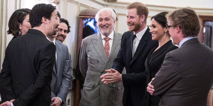 Lin-Manuel Miranda and Price Harry at the Hamilton Sentebale gala (Photo: Craig Sugden)