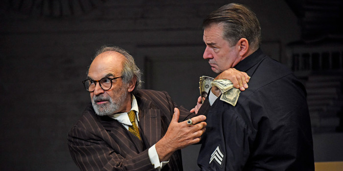 David Suchet and Brendan Coyle in The Price (Photo: Nobby Clark)