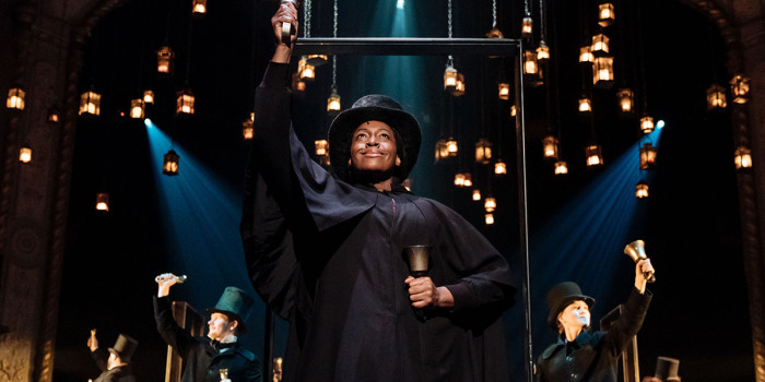 The cast of A Christmas Carol at The Old Vic (Photo: Manuel Harlan)