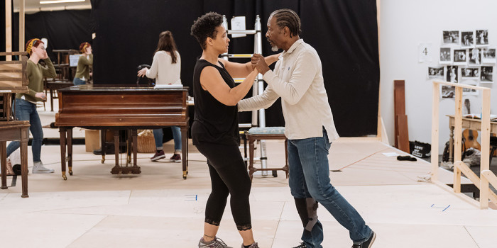 The American Clock rehearsals at The Old Vic