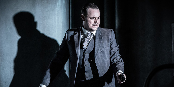 Danny Dyer in Pinter Seven (Photo: Marc Brenner)