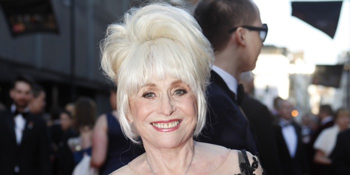 Dame Barbara Windsor at the 2016 Olivier Awards. Photo by Pamela Raith.