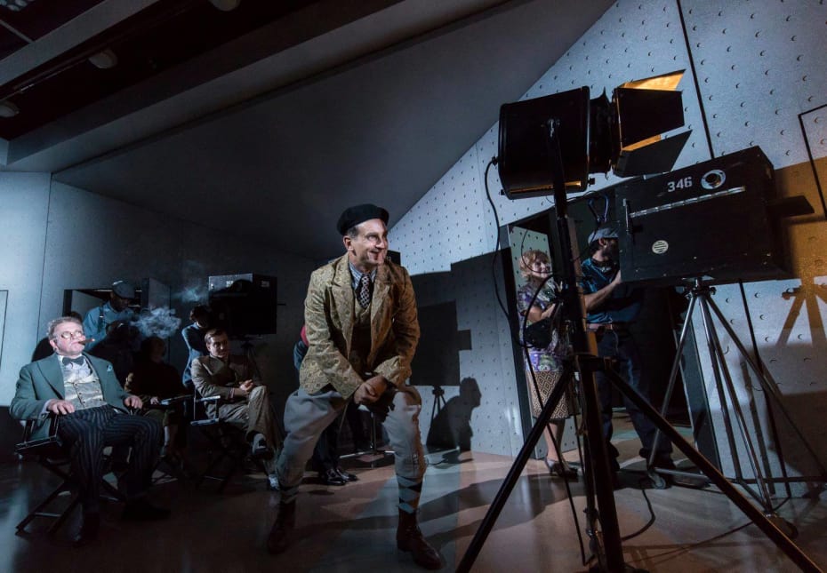 Harry Enfield and John Marquez in Once In A Lifetime (Photo: Johan Persson)