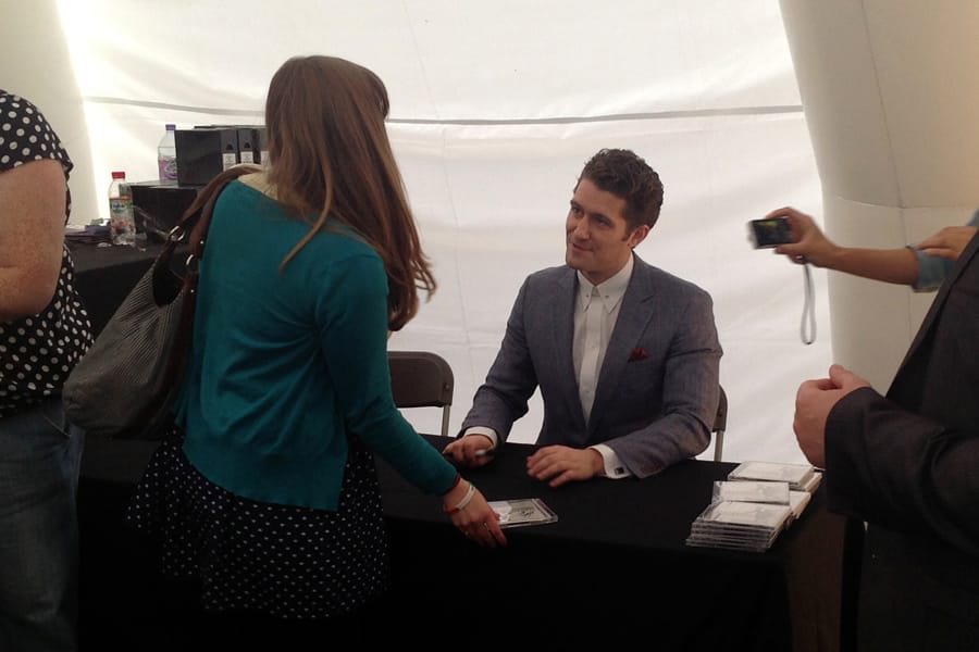 Matthew Morrison at West End LIVE