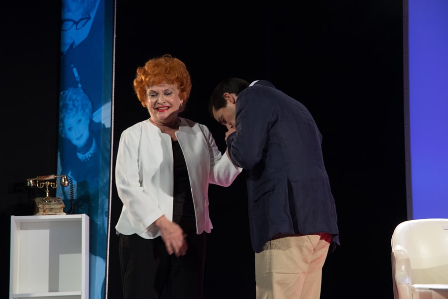 Matthew Scott and Sandra Dickinson in I Loved Lucy (Photo: Alessia Chinazzo)