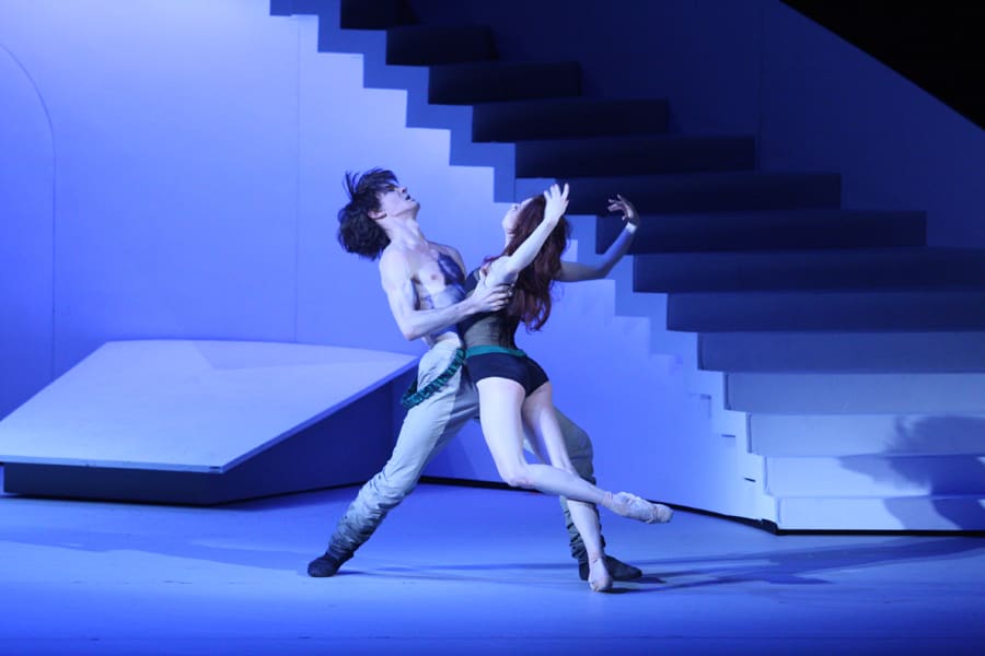 Ekaterina Krysanova and Vladislav Lantratov in the Bolshoi Ballet's The Taming Of The Shrew (Photo: E Fetisova)