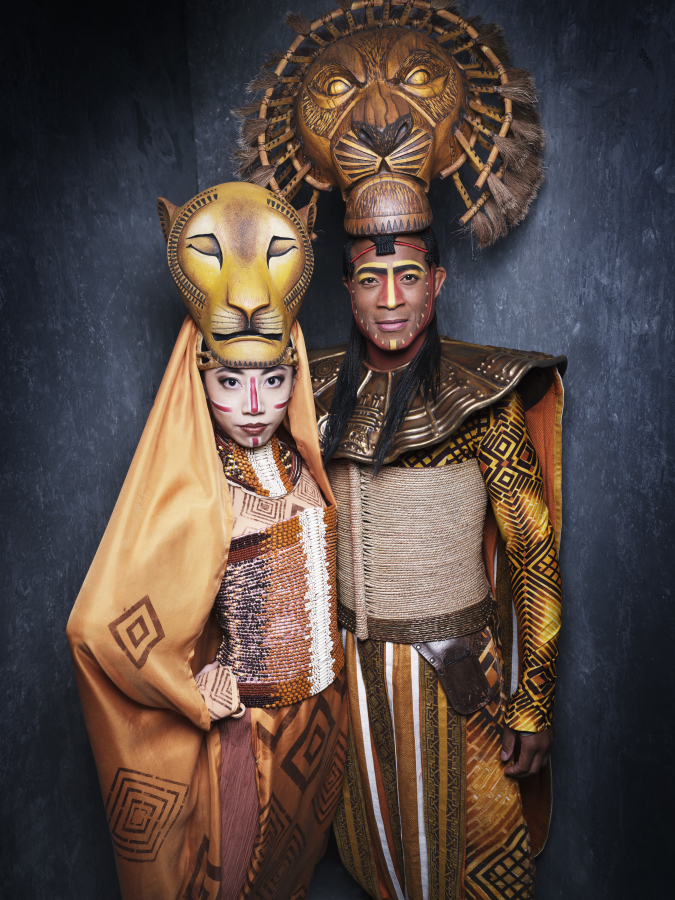 Stephanie Lo, Shaun Escoffery, Disney's The Lion King (c) Rankin