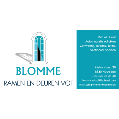 Blomme ramen en deuren vof