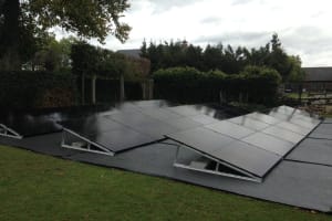 Veldopstelling weiland Chaam