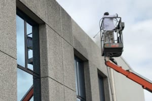 Gevelreiniging 2 kantoorpanden