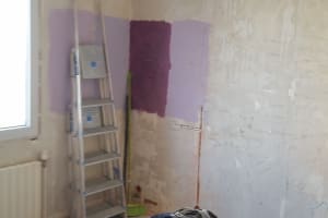 Travaux d'isolation thermique + mise en peinture