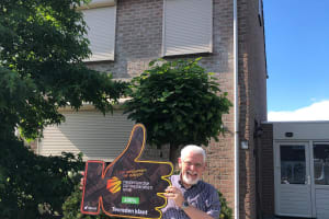 Weer een tevreden mens