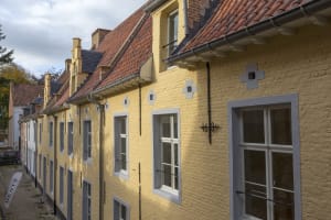 schilderwerken 8 Begijnhofwoningen te Lier