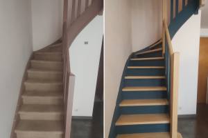 Beuken trap in Anderlecht