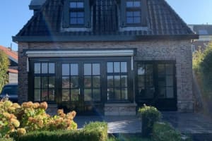 Buitenkant wit naar zwart