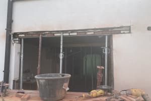 Raam vergroting ruwbouw