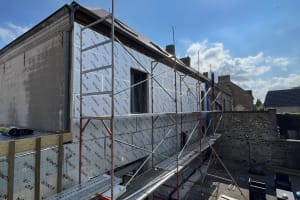 Isolation des murs par l&#39;extérieur