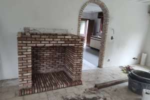 metsen van openhaard