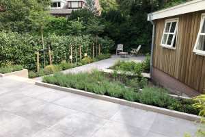 Moderne tuin Sandpoort