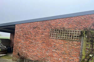 Vervangen van golfplaten door sandwichpanelen