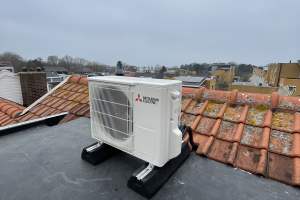 Mitsubishi electric 2 x single split