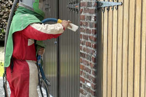 Luchtgommen van hout