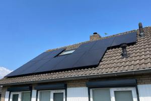 Particulieren Zonnepanelen installatie