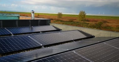 Mogelijkheden voor zonnepanelen op het platte dak