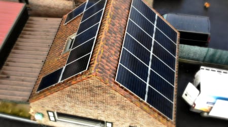 LG zonnepanelen in Veldegem