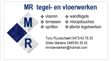 MR tegel- en vloerwerken