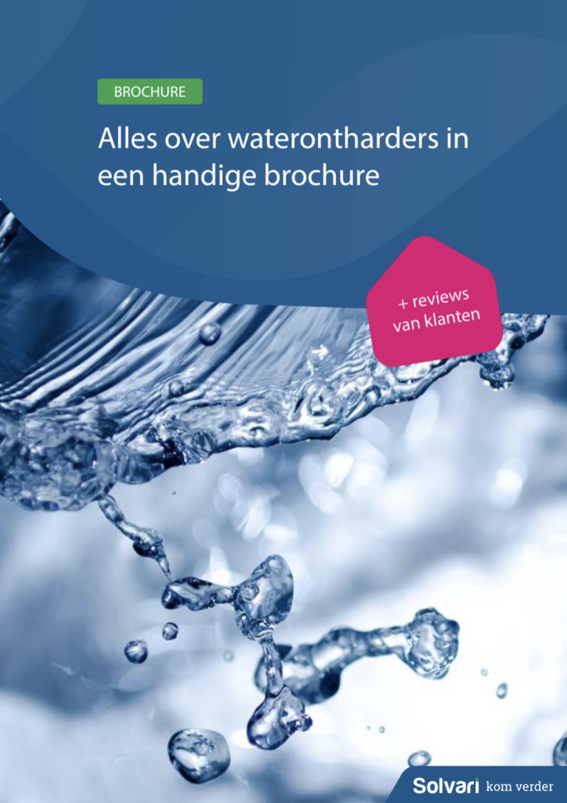 Alles over waterontharders in een handige brochure!