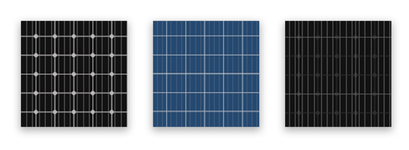 soorten zonnepanelen