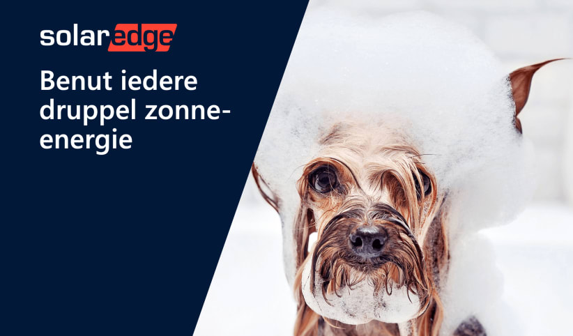 Benut iedere druppel zonne-energie