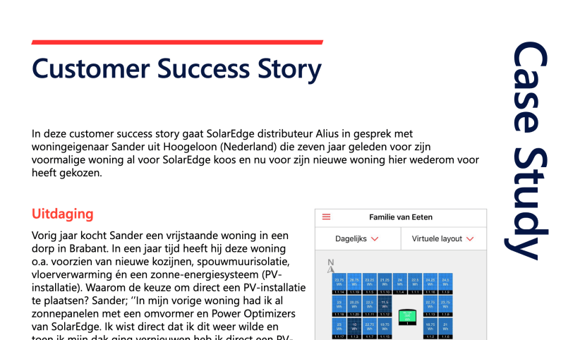 Customer success story