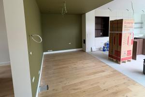 mise en peinture d'une maison