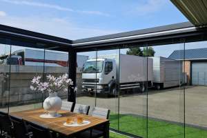 Aluminium terras overkapping
