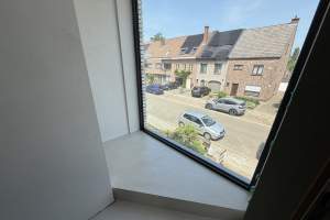 Douchewanden en bloktrede in microcement