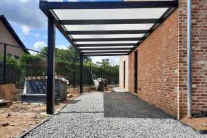 Aluminium terras overkapping